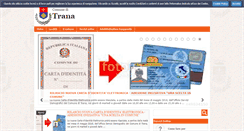 Desktop Screenshot of comune.trana.to.it